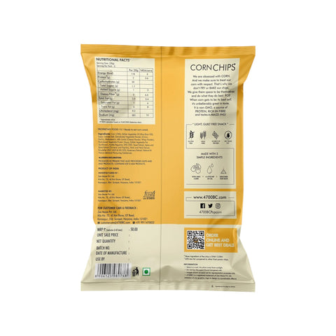 4700BC Popped Corn Chips+ Cheese & Herbs