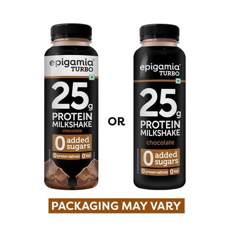 epigamia Turbo Chocolate Protein Milkshake