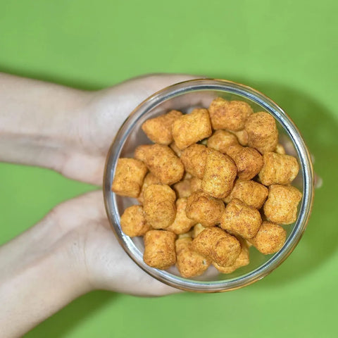 Heka Bites Roasted Quinoa Puffs Indian Chaat