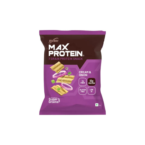 Max Protein Cream & Onion Multigrain Protein Chips