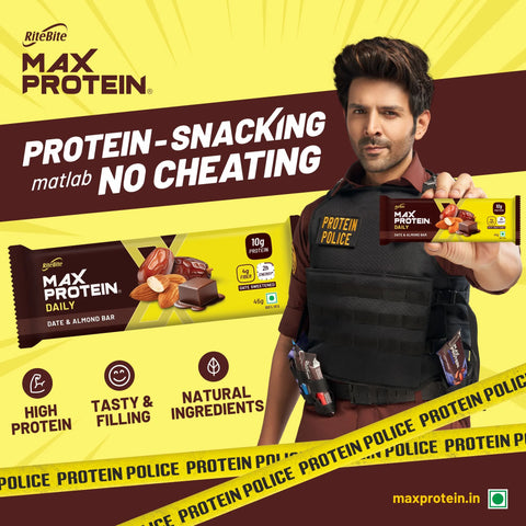 Max Protein Daily Date & Almond Protein Bar