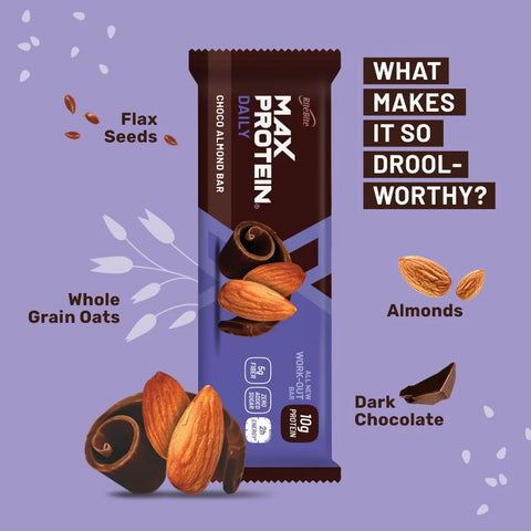 Max Protein Daily Choco Almond Protein Bar