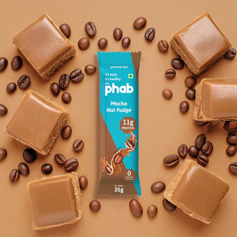 Phab Mocha Fudge Mini Protein Bar