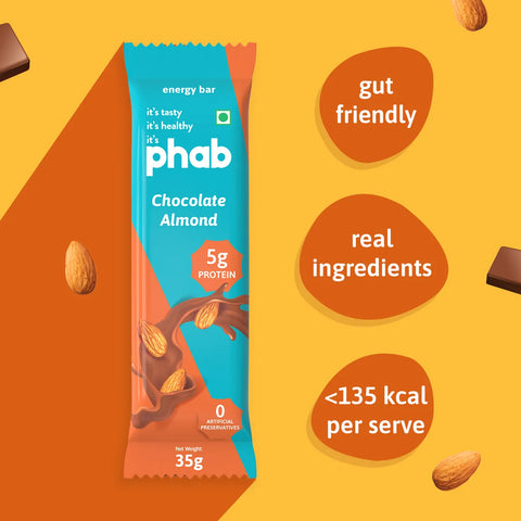 Phab Chocolate Almond Protein Energy Bar