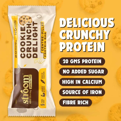 Stroom Cookie Crunch Delight Protein Bar