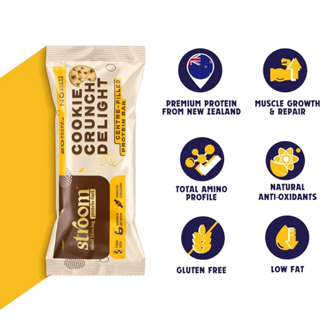 Stroom Cookie Crunch Delight Protein Bar