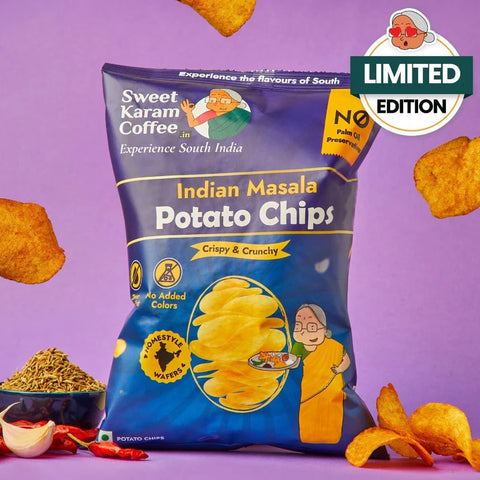 Sweet Karam Coffee Indian Masala Potato Chips