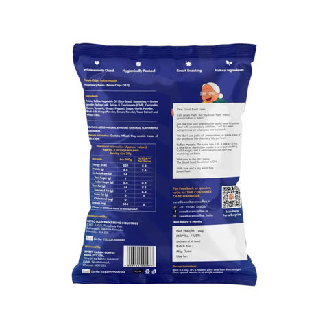 Sweet Karam Coffee Indian Masala Potato Chips
