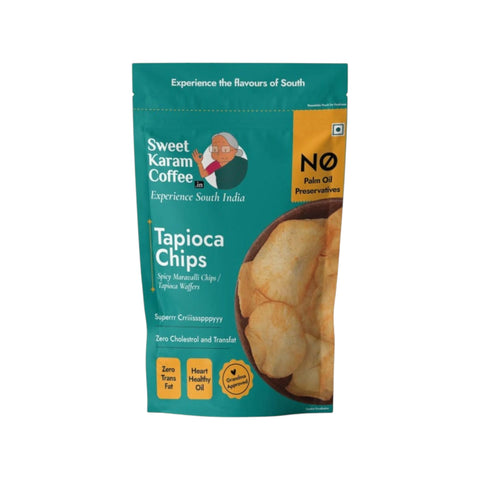Sweet Karam Coffee Kerala Tapioca (Kappa) Chips