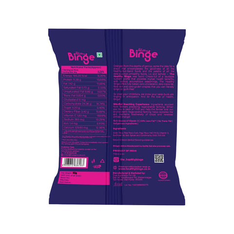 The Healthy Binge Ragi Baked Chips Chatpata Chaat