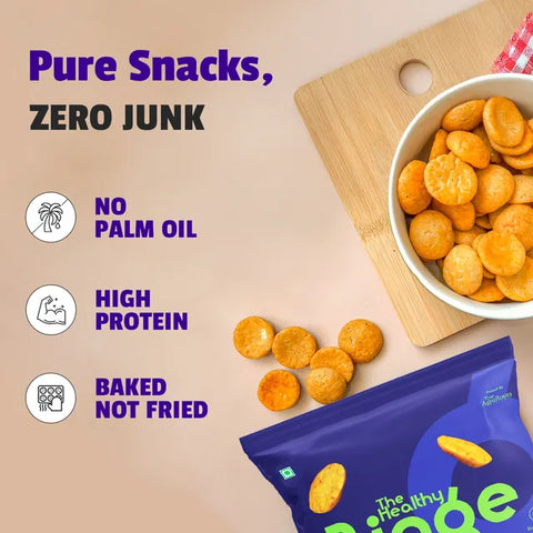 The Healthy Binge Millet Baked Chips Classic Cheese