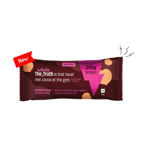 The Whole Truth Hazelnut Cocoa Protein Bar