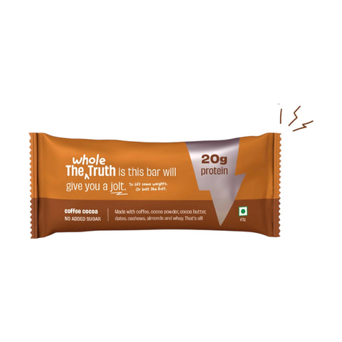 The Whole Truth Coffee Cocoa Protein Bar