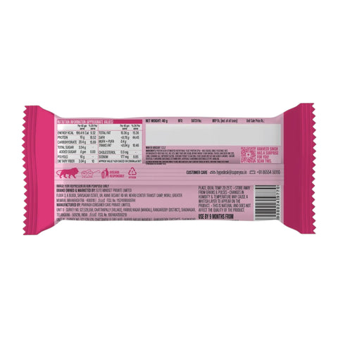 SuperYou Strawberry Creme Wafer Protein Bar
