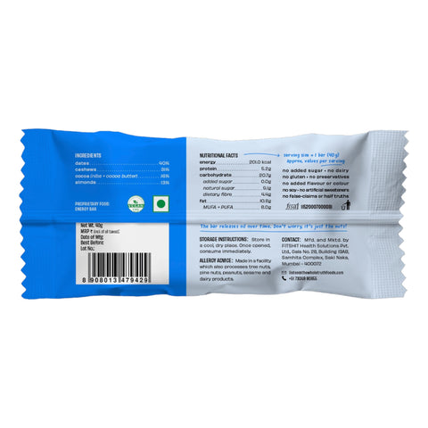 The Whole Truth Almond Choco Fudge Energy Bar