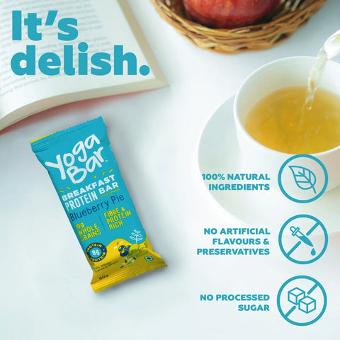 Yoga Bar Blueberry Pie Breakfast Protein Bar