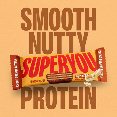 SuperYou Peanut Butter Wafer Protein Bar