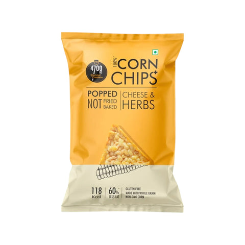 4700BC Popped Corn Chips+ Cheese & Herbs
