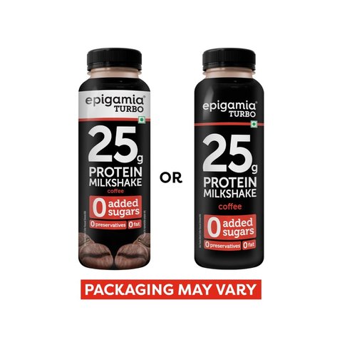 epigamia Turbo Coffee Protein Milkshake