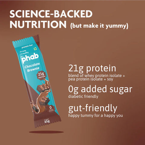 Phab Chocolate Brownie Protein Bar