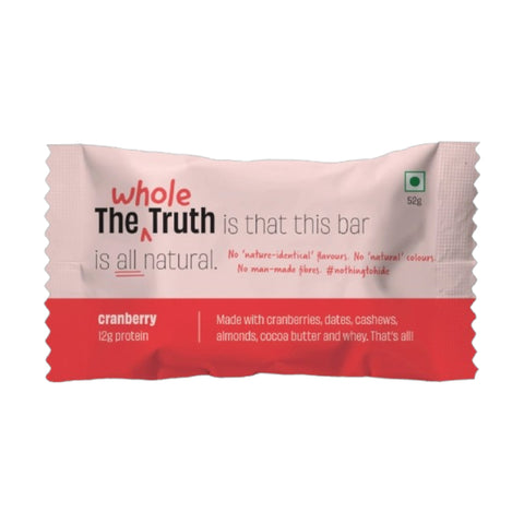 The Whole Truth Cranberry Mini Protein Bar