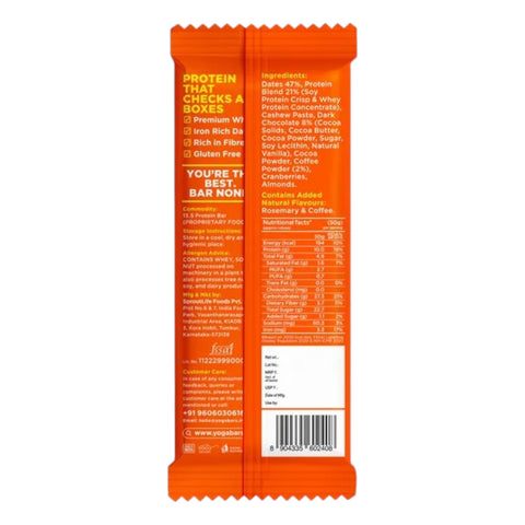 Yoga Bar Coffee Rush Mini Protein Bar